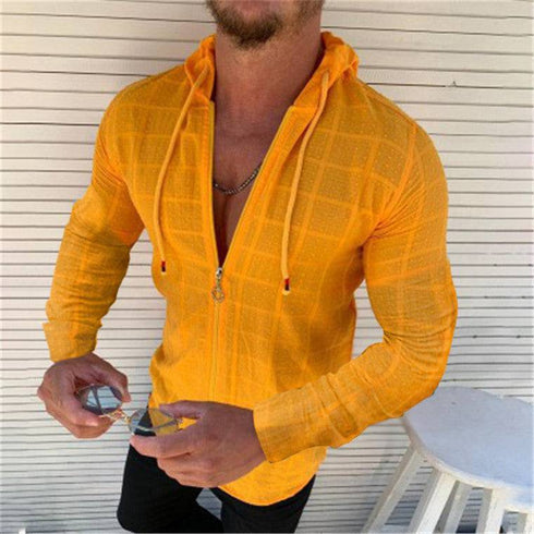 Men's Long sleeve slim T-shirt